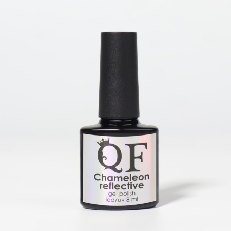 Gel nail polish, “Chameleon”, 3 phase, 8ml, LED/UV, dark green/raspberry color (03)-12