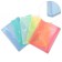 The envelope folder on the A4 button, 180 μm, calligrata, translucent, with horizontal extension, mix