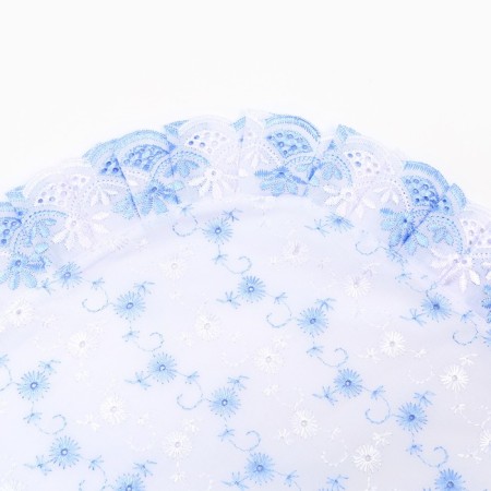A set for a newborn 5 items, the color is blue, height is 56-62 cm-12