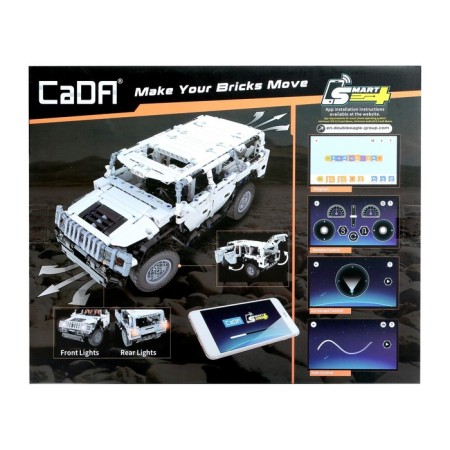 Radio -controlled designer "SUV", 575 parts, 2 control options-16