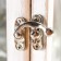 Climber tree "Medallion of stucco molding" Set 2 pcs 29x22x13 cm, 47x19x31 cm
