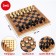 Board game 3 in 1 "Tseutt": chess, checkers, backgammon, 24 x 24 cm