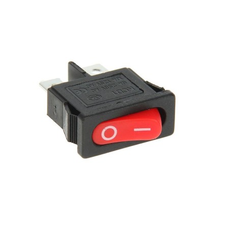 Clivant switch Rexant RWB-103, 250 V, 6A (2C), On-OFF, Mini, Red