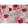 Camelia oilcloth “Cups in polka dots”, 140 cm, roll 20 pog. m