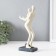 Polystone souvenir "Like behind a stone wall" white 6x10.5x25 cm