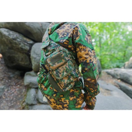 Tourist backpack "Adventure" male, nylon, camouflage mix-1