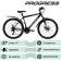 Bicycle 26 "Progress Advance Disc Rus, black matte color, p. 19"