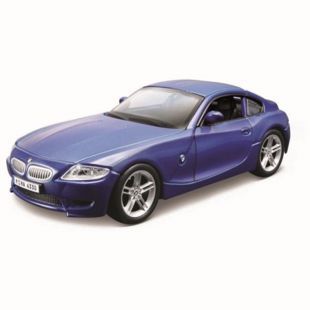BBURAGO BMW Z4 M COUPE, DIE-CAST, 1:32, Blue color