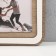 Photo frame LHDF "Dad" 33x33 in 3 photos 10x15 cm, col. White oak (plastic screen)