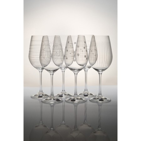 A set of glasses for the wine "Viola Elements", 450 ml, 6pcs-1