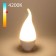 LED lamp "Candle in the Wind" CA37 Elektrostandard, 37x37x131 mm, 8W, E14, 890LM, 4200K