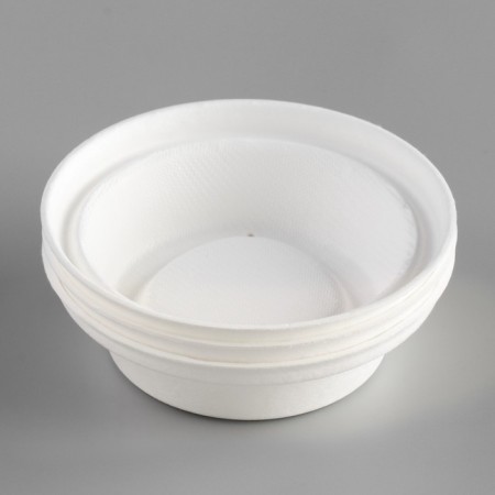 A lid for a glass of sugarcane "White" diameter 80 mm-1