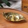Claus for any incense "leaf", golden, 2.5x13 cm