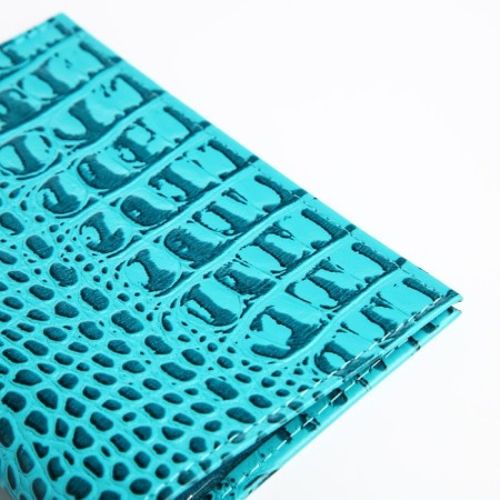 Covers for passport, turquoise color-3