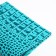 Covers for passport, turquoise color