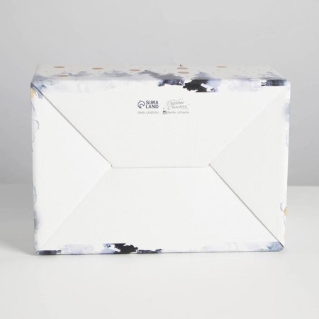 Folding box "Let it Snow", 22 x 15 x 10 cm, new year-6