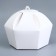 Folding box, 10 x 10 x 13 cm, white