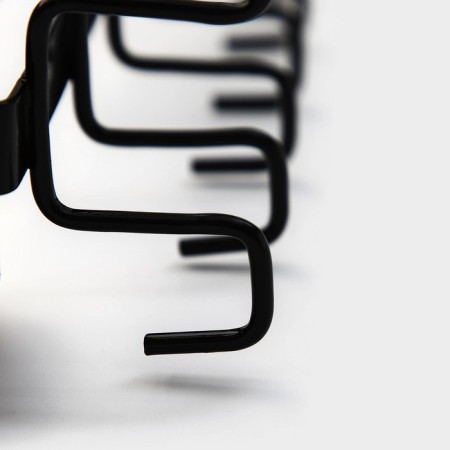 Holder for mugs of a suspended share, for 12 objects, black color-2