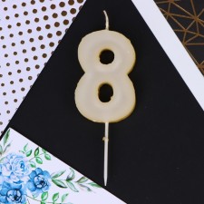 Candle for the cake, number 