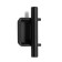 Smeal handle, "Hidden", MO 32 mm, black color