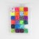 Plastic buttons, d = 12 mm, 240 pcs, in the organizer, colorful color