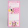 Baby spoon, 2.3 x 11 cm "for the first teeth", Minnie Mouse