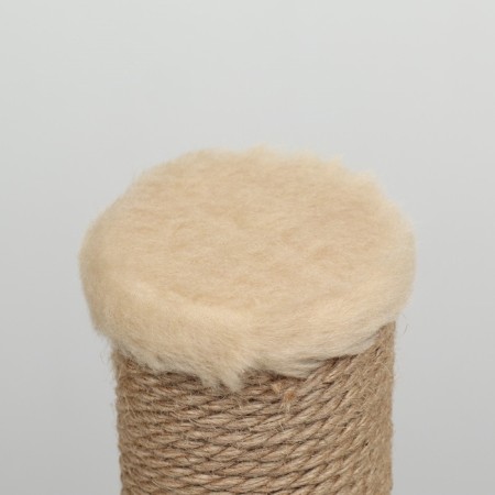 Claw-stolbik Cleep, jute, 40 x 40 x 80 cm, beige-1