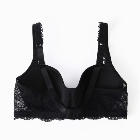 Women's bra, black color, size 75b-6