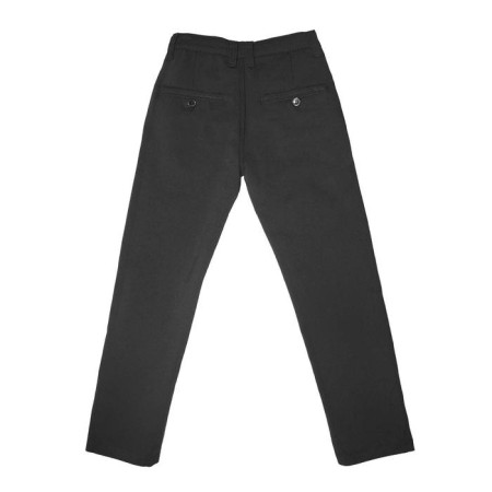Pants for a boy, height 134 cm, black color-1