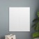 Bathroom cabinet with a barbell, white, 70 x 60 x 20 cm