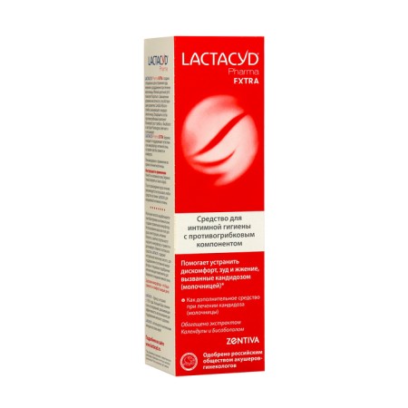 Means for intimate hygiene lactacid Extra in the treatment of candidiasis 250 ml-2