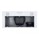 Maunfeld Crosby Power 50 Extension, integrated, 1050 m3/h, 3 speeds, 50 cm, white