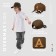 Baby cap for the boy “A”, brown color, rr 52-54, 5-7 years old