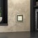 Frame W0012852, 1 Baguette socket, black brass