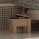 Potombrick, 300 × 300 × 200 mm, a massif pine, without coating