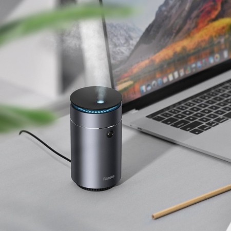 Air humidifier Baseus Time Aromatherapy Machine Humidifier, dark gray-9