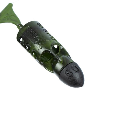 Installation Feeding bottom X-Feeder Shark, Bullet Flying-2, 80 g-1