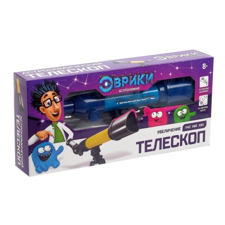 Astronomical telescope "Cosmos" with an adjustable tripod and focus, mix-10