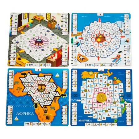 Настольная игра «Битва за цвет», в пакете-4