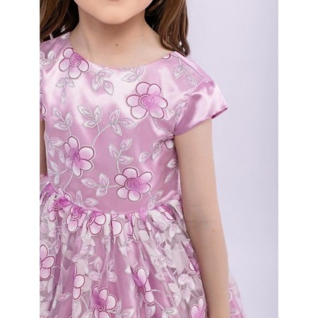 Dress "Alina", height 98 cm, pink color-9
