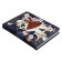 Gift notebook, A6, 100 sheets, a colored block, with a curly knife on a magnet, "anime", mix