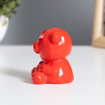 Night -night "Bear with heart" 2W Led LR44 red 4x5x7cm-4