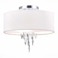 Ceiling Ceiling ST LUCE. SL1353.102.03. Nettuno. 3x60 watts, E14, 55x55x50 cm, chromium color