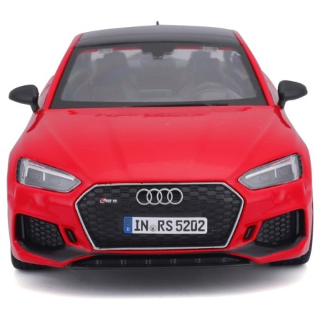 BBURAGO AUDI RS 5 Coupe, Die-Cast, 1:24, opening doors, red red-9