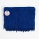 Decorative braid "Furrm", 15 cm, 5 ± 0.5 m, ultramarin color