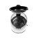 Electric kettle "Matryona" MA-155, glass, 2.2 l, black-silver