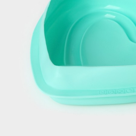 Form for mousse desserts and pastries are the “heart”, silicone, 22 × 20 × 7 cm, color mix-6