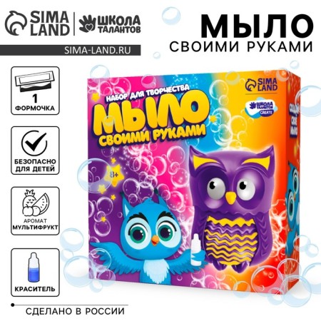 DIY soap. Set for creativity "Owl"