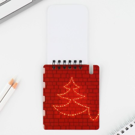 Gift New Year's set: notebook and mini pen, 32 sheets "Magic in your hands"-5