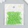 Round beads 6/0 "Green Neon" 20 g